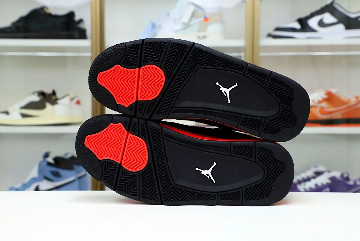 AIR RETRO 4 'RED JORDAN THUNDER' 0625